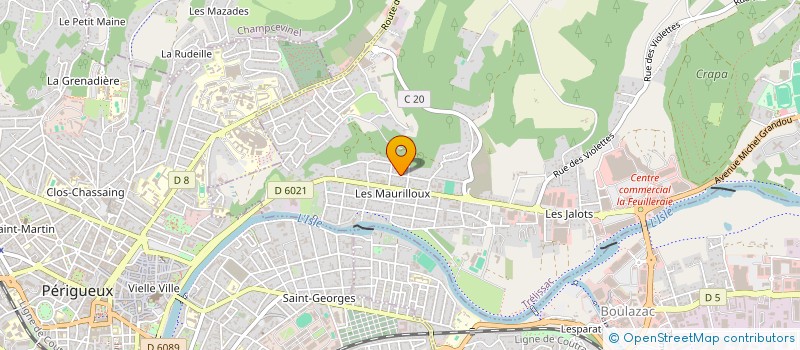 localisation de l'entreprise PHOTO CLUB TRELISSACOIS  TRELISSAC