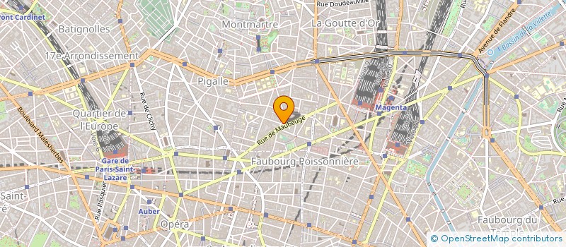 localisation de l'entreprise PHOTO COMPTOIR à PARIS 9
