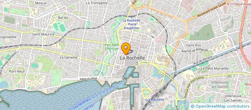 localisation de l'entreprise PHOTO CONSEIL à LA ROCHELLE