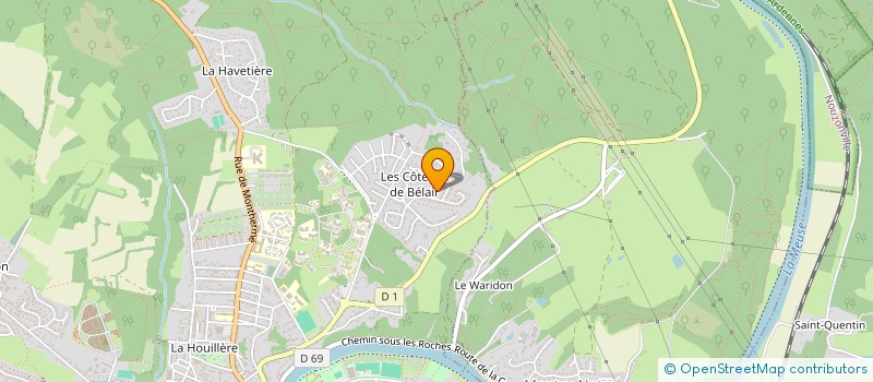 localisation de l'entreprise PHOTO CREARDENNE  CHARLEVILLE-MEZIERES