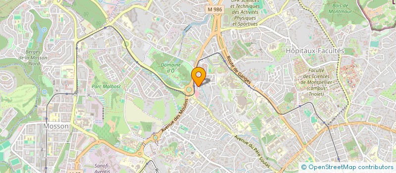 localisation de l'entreprise PHOTO DESARGENTEE à MONTPELLIER