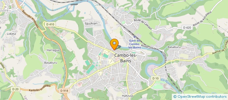 localisation de l'entreprise PHOTO GERARD  CAMBO-LES-BAINS