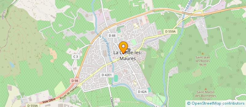 localisation de l'entreprise PHOTO GILBERT à LA LONDE-LES-MAURES