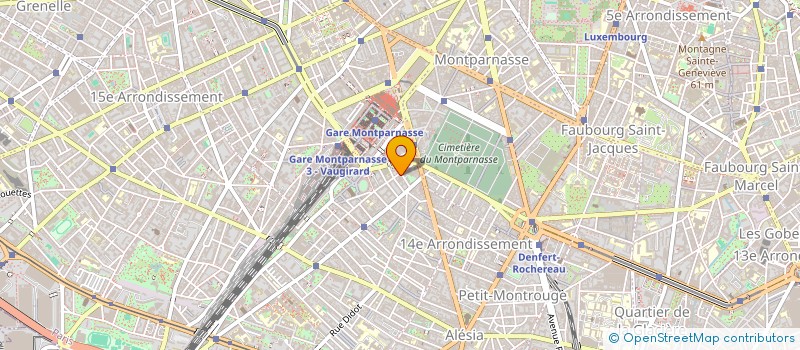 localisation de l'entreprise PHOTO GRANDE VITESSE à PARIS