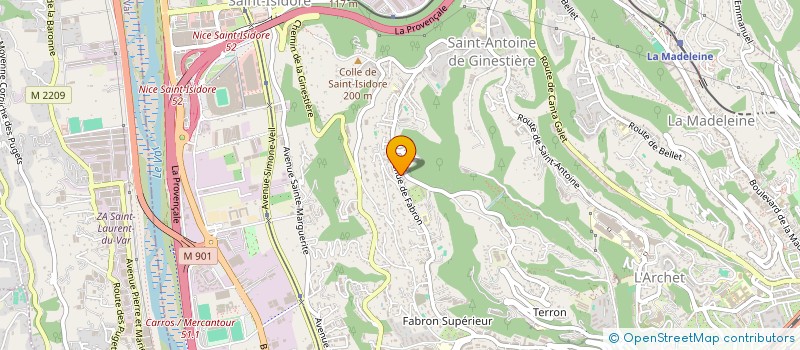 localisation de l'entreprise PHOTO GUY  NICE