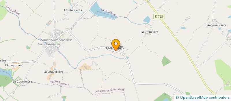 localisation de l'entreprise PHOTO HARMONIE  LANDES GENUSSON (LES)