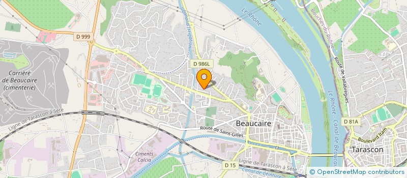 localisation de l'entreprise PHOTO INSTANT  BEAUCAIRE