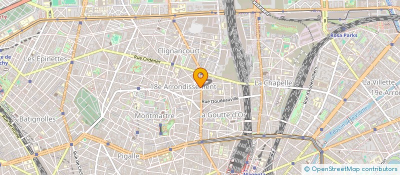 localisation de l'entreprise PHOTO MARCADET à PARIS