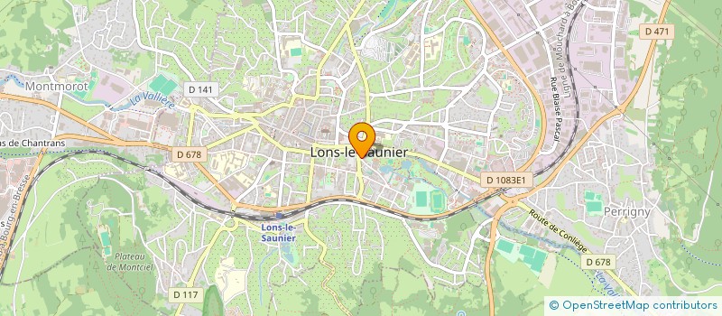 localisation de l'entreprise PHOTO MATHE à LONS-LE-SAUNIER