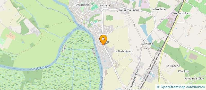 localisation de l'entreprise PHOTO PAULEAU à ANGERS