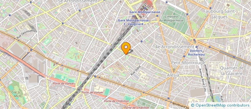 localisation de l'entreprise PHOTO PLAISANCE à PARIS