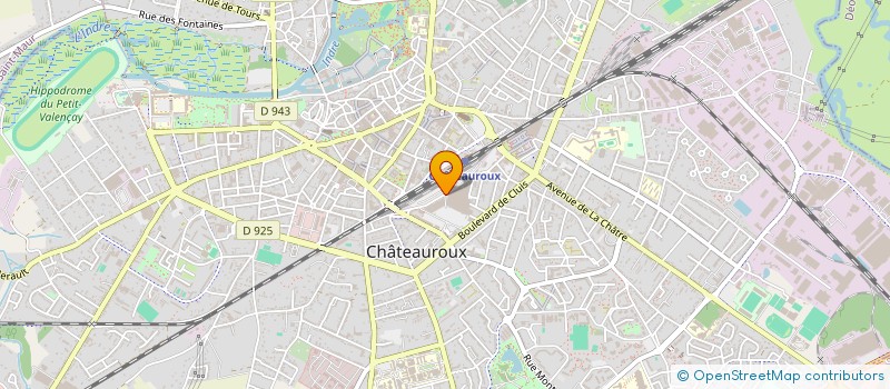 localisation de l'entreprise PHOTO SPEED à CHATEAUROUX
