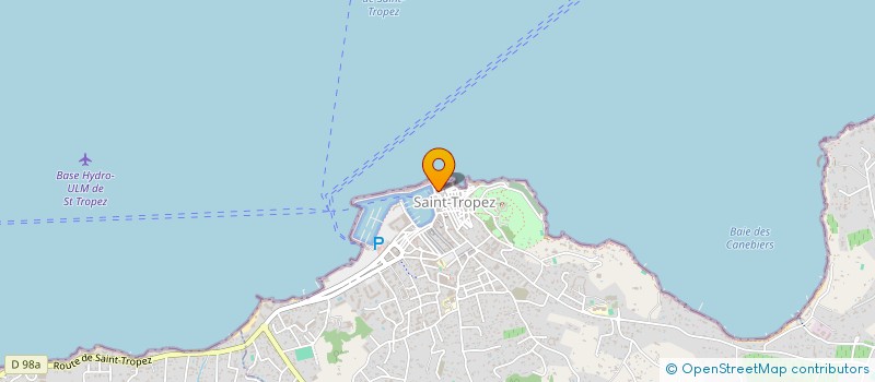 localisation de l'entreprise PHOTO SPRINT  SAINT TROPEZ