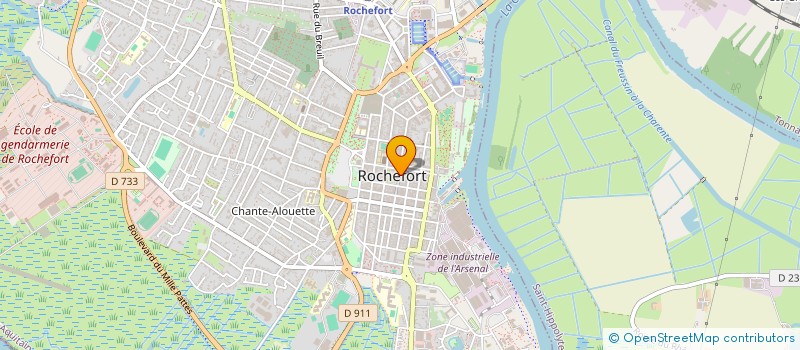 localisation de l'entreprise PHOTO STUDIO COLBERT  ROCHEFORT