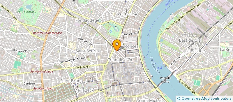 localisation de l'entreprise PHOTO TOURNY à BORDEAUX