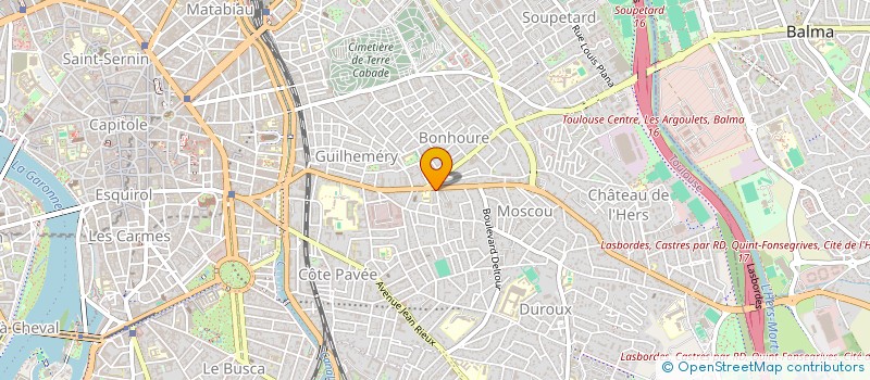localisation de l'entreprise PHOTO VALERY ET COMPAGNIE à TOULOUSE