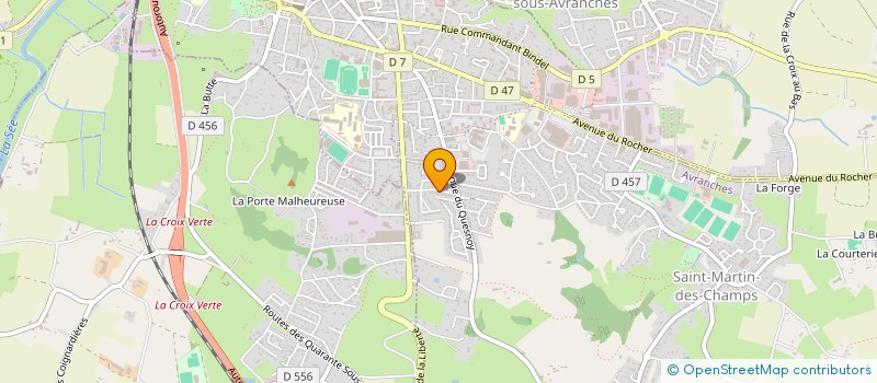 localisation de l'entreprise PHOTO VIDEO-CLUB DE L'AVRANCHIN  SAINT-SENIER-SOUS-AVRANCHES