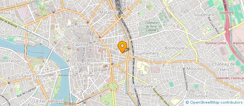 localisation de l'entreprise PHOTO7  TOULOUSE