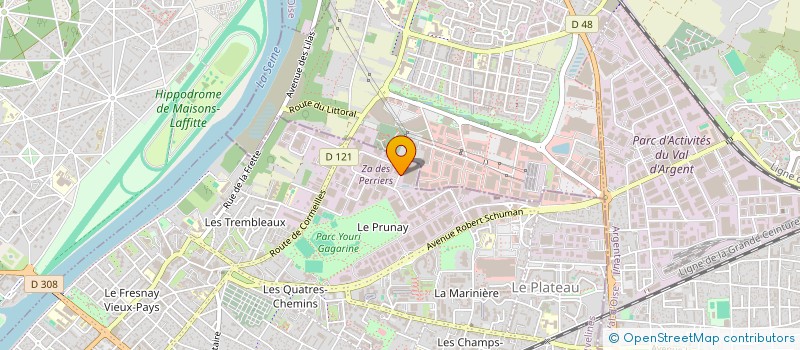 localisation de l'entreprise PHOTOBOX SAS  NANTEUIL-LE-HAUDOUIN