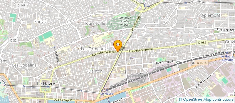 localisation de l'entreprise PHOTOCEAN à LE HAVRE