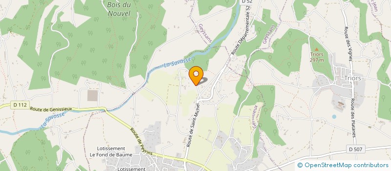 localisation de l'entreprise PHOTOCERAMIQUE DU VIVARAIS à GENISSIEUX