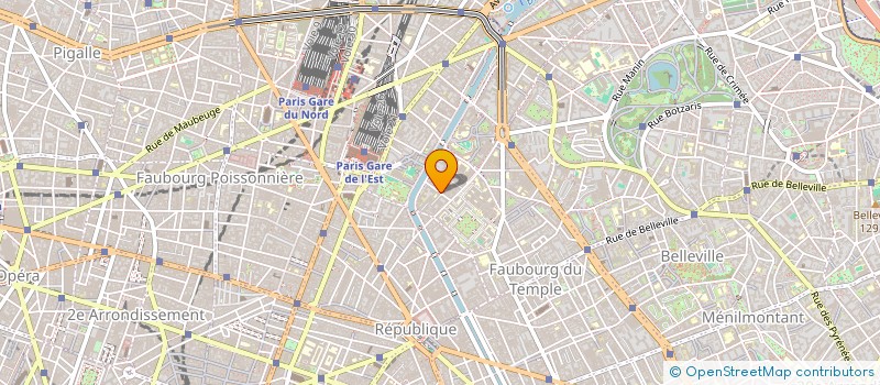 localisation de l'entreprise PHOTOCINERENT à PARIS
