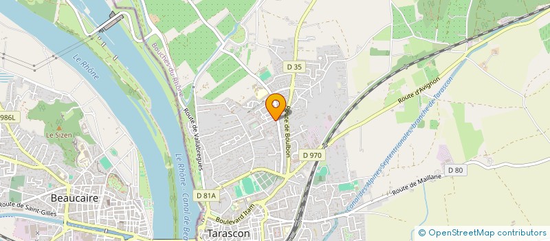 localisation de l'entreprise PHOTOCLUB DES 2 RIVES  TARASCON