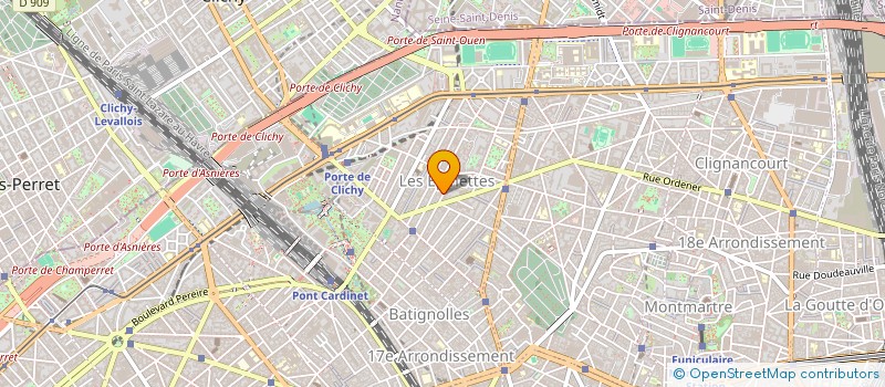 localisation de l'entreprise PHOTOCOMPOSITION MB  PARIS