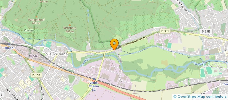 localisation de l'entreprise PHOTOCREA  CERNAY