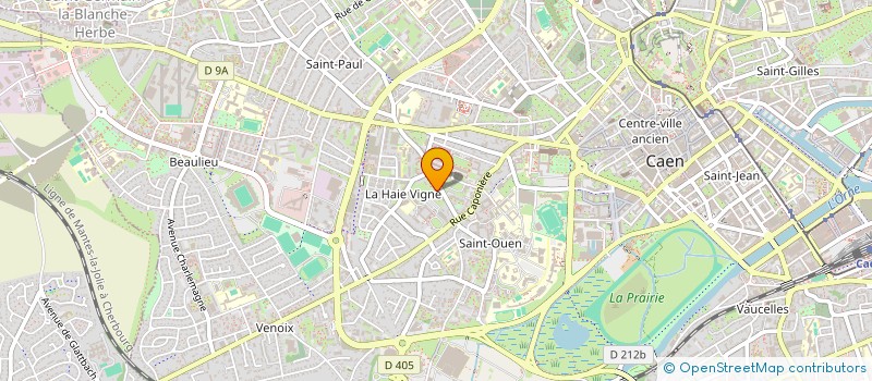 localisation de l'entreprise PHOTODEV à CAEN