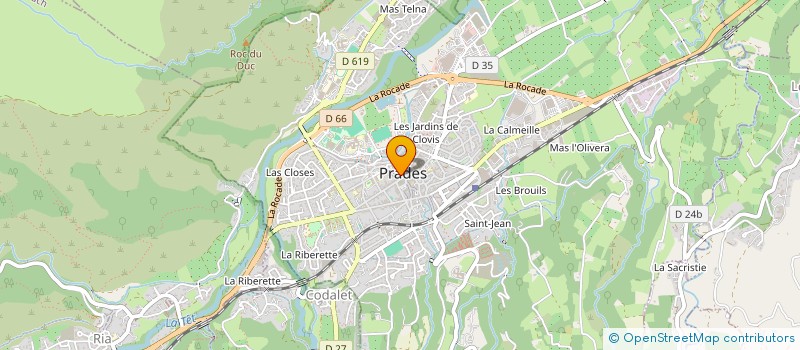 localisation de l'entreprise PHOTOGRAM à PRADES