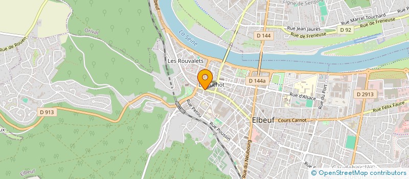 localisation de l'entreprise PHOTOGRAPHE ZEINA ROUEN  ELBEUF