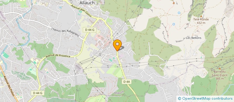 localisation de l'entreprise PHOTOGRAPHIES ET CREATIVITES D'ALLAUCH  ALLAUCH