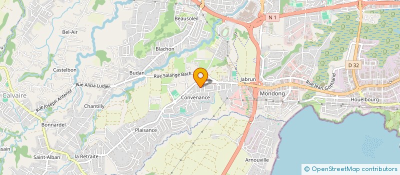 localisation de l'entreprise PHOTOLAB MOULE  BAIE-MAHAULT