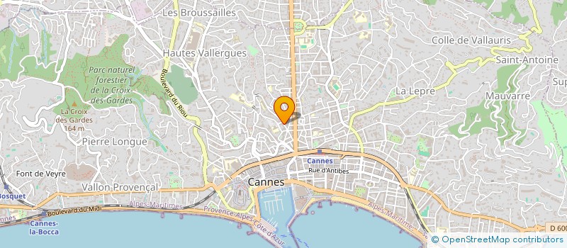 localisation de l'entreprise PHOTOLAB RAPIDO MULTITENDANCES à CANNES