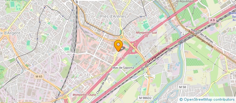 localisation de l'entreprise PHOTOLAND  MONTPELLIER