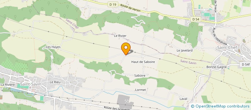 localisation de l'entreprise PHOTON ENERGIE  SAINT-SAVIN