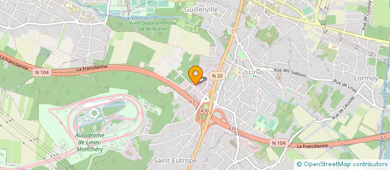 localisation de l'entreprise PHOTON SCIENCE INSTRUMENTS à LINAS