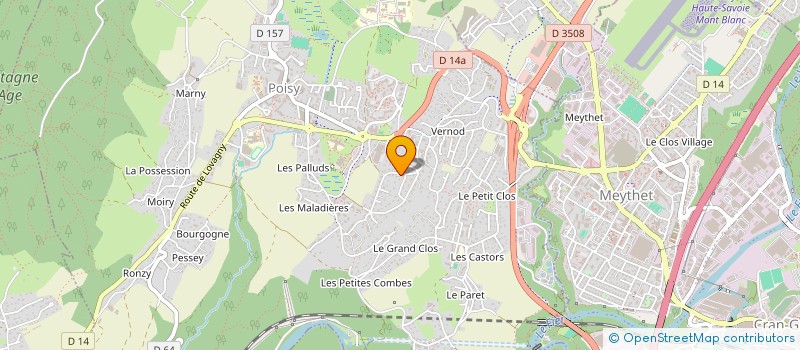localisation de l'entreprise PHOTONOMY à POISY