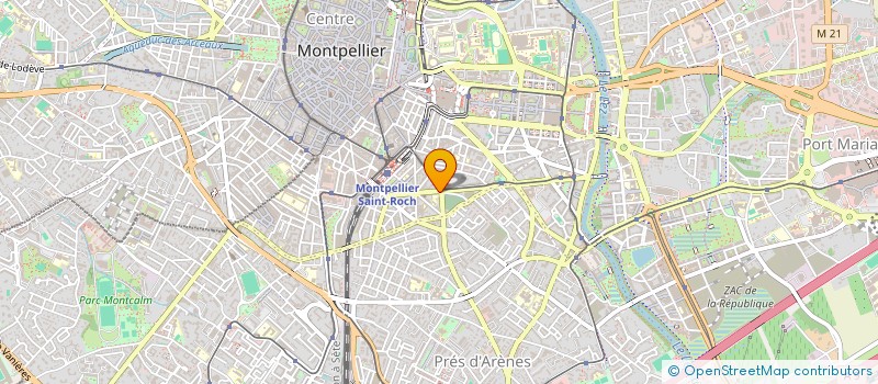 localisation de l'entreprise PHOTONTEK à MONTPELLIER