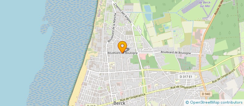 localisation de l'entreprise PHOTOPHORE IMMOBILIER à BERCK