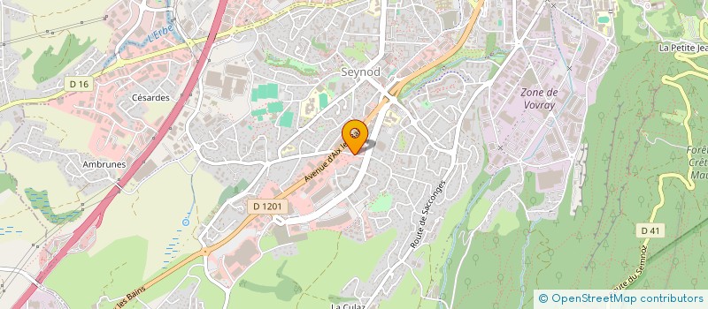 localisation de l'entreprise PHOTOPLAN à ANNECY