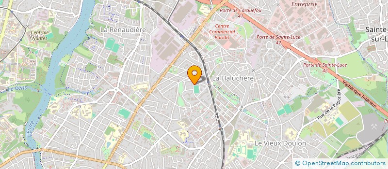localisation de l'entreprise PHOTOPLUS à NANTES