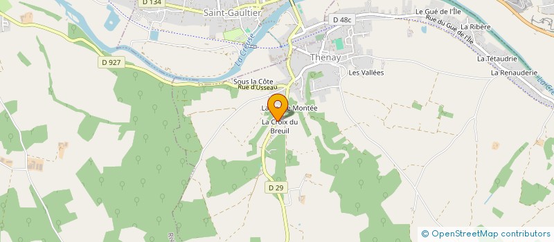localisation de l'entreprise PHOTOS D ART à THENAY