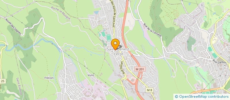 localisation de l'entreprise PHOTOS DANS LERPT  SAINT-GENEST-LERPT