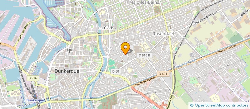 localisation de l'entreprise PHOTOS MEGA VISIONS à DUNKERQUE