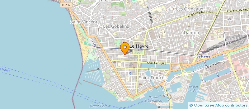 localisation de l'entreprise PHOTOS TREHET à LE HAVRE