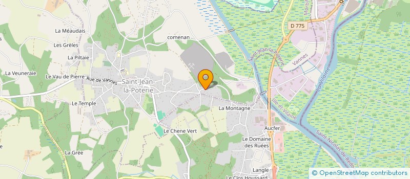 localisation de l'entreprise PHOTOSCULT SARL  SAINT-JEAN-LA-POTERIE