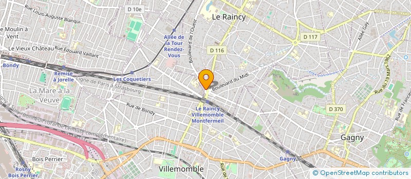 localisation de l'entreprise PHOTOSHOP à LE RAINCY