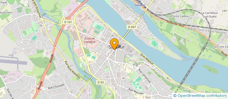 localisation de l'entreprise PHOTOSOL 49  SAUMUR